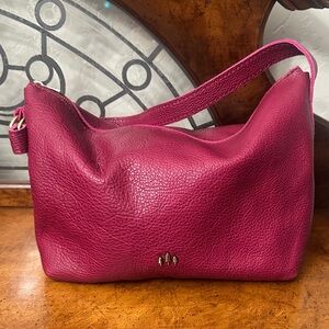 Portland Leather Large Slouchy in Cosmo